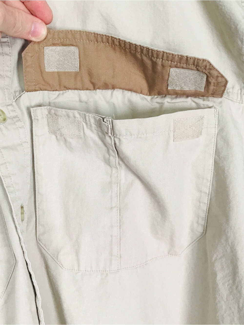 Cabela’s Safari Series men’s long sleeve button down safari shirt large - Picture 9 of 13